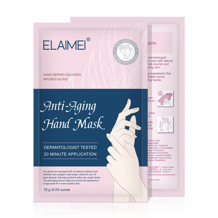 10pcs ELAIMEI Hand Repair Rejuvenate Moisturizing Masks Splendid&Co.