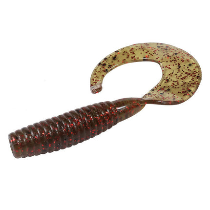 20 lures Plastic 35mm Paddle Tail Soft  Fishing Lure