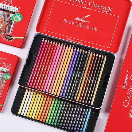 12 Premium Artist Soft Wax-based Coloured Pencils Splendid&Co.