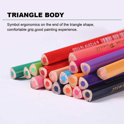 12 Premium Artist Soft Wax-based Coloured Pencils Splendid&Co.