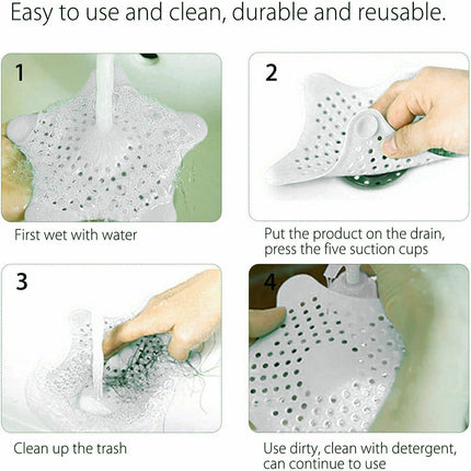 12PCS Drain Strainer Hair Catcher Shower Bath Basin Stopper Cover Sink Filter Splendid&Co.