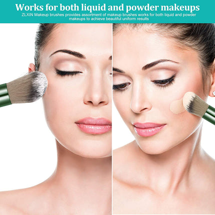 13Pcs Eye Make Up Brushes Set Yellow Splendid&Co.