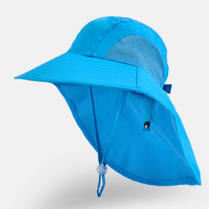 Bucket Hat kids Boy Girl Adjustable Sun Protection Cap Unisex Beach School UPF50