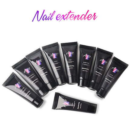 15ML Poly Nail Gel UV Quick Extension-Milk White Splendid&Co.