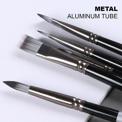 19Pcs Artist Paint Brushes Set Watercolour Acrylic Oil Painting Sponge Brush Splendid&Co.