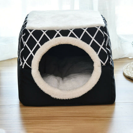 2 In 1 Comfy Folding Pet Dog Cat House Kennel Splendid&Co.