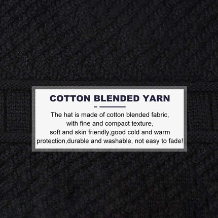2 in 1 Men Winter Beanie Scarf Kit Grey Splendid&Co.