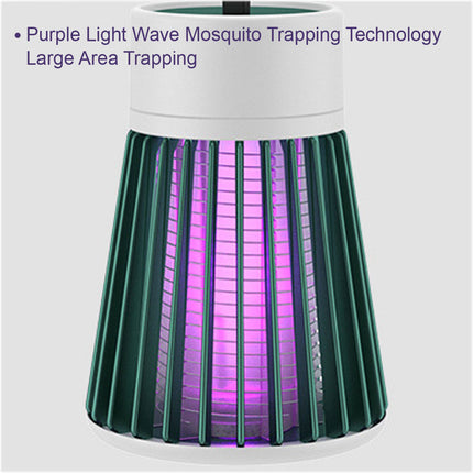 2 in 1 UV Light Sterilization Electric Mosquito Killer Lamp Green - Image 10