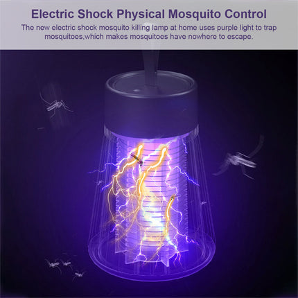 2 in 1 UV Light Sterilization Electric Mosquito Killer Lamp Green - Image 2