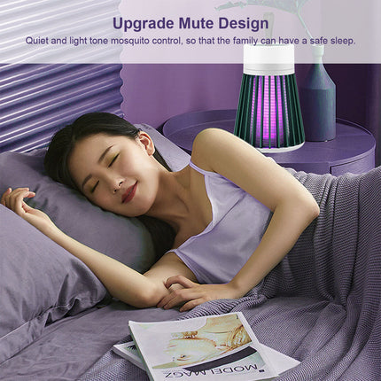 2 in 1 UV Light Sterilization Electric Mosquito Killer Lamp Green - Image 6