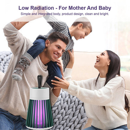 2 in 1 UV Light Sterilization Electric Mosquito Killer Lamp Green - Image 7