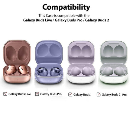 Samsung Galaxy Buds 2 Live Pro Silicone Protective Cover Case