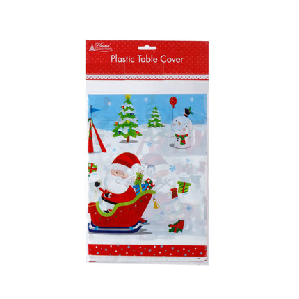 2 x Christmas Tablecloth Table Rectangle Cover Red Santa Splendid&Co.