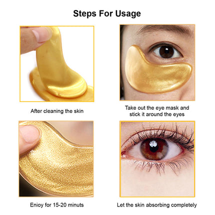 20 Pairs Under Eye Curve Eyelash Pads Patch Mask Beauty White Splendid&Co.