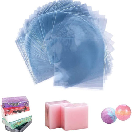 200Pcs Heat Shrink Bag Wrap Film PVC Shrinkable Packaging Splendid&Co.