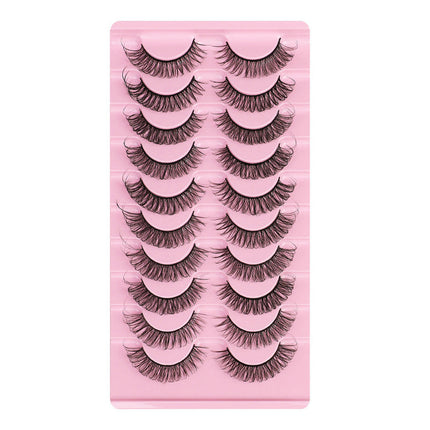 20PCS False Eyelashes Eye Lashes Natural Thick Fake False Lash Handmade Extension-C Splendid&Co.