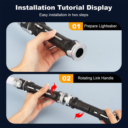 2PCS LED Light Sabers Sword for Star War Fighters toy Weapons Splendid&Co.