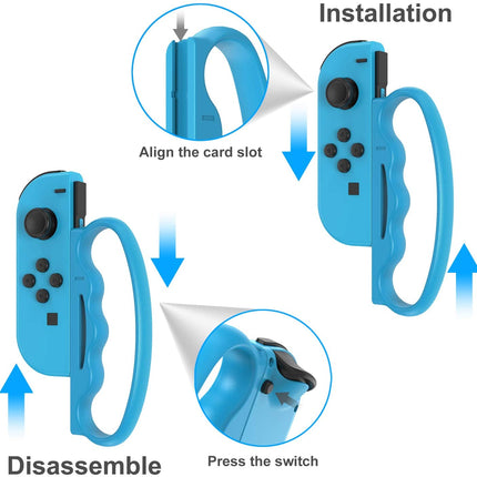 2Pcs Left/Right Controller Boxing Grip for Nintendo Switch Fitness Game Splendid&Co.