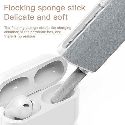 6IN1 Airpods Phone Cleaning Kit Pen Brush Bluetooth Earphones Earbuds Cleaner