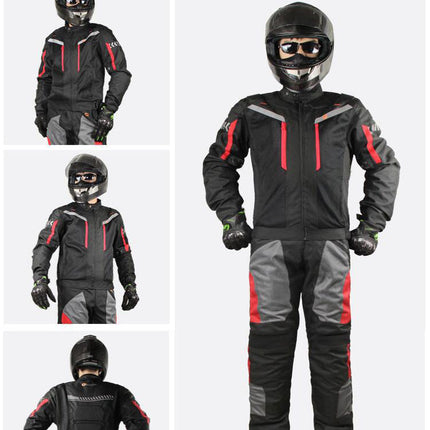 2in1 Summer Wind Waterproof Motorcycle Jacket Pants Riding Suits Splendid&Co.