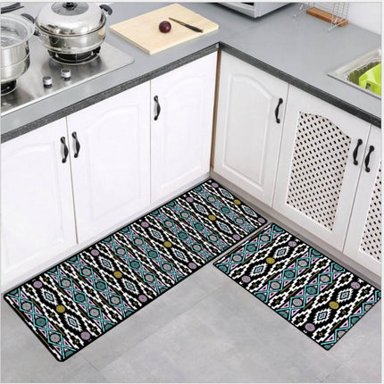 2pc Non Slip Rug Absorbent Kitchen Mats Splendid&Co.