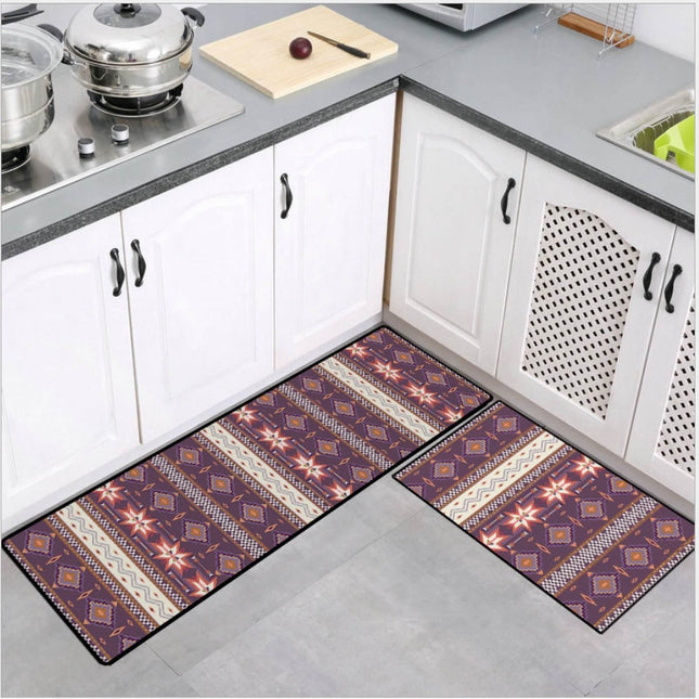 2pc Non Slip Rug Absorbent Kitchen Mats - Image 1