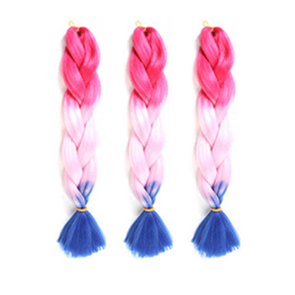 3 Gradual Coloured Braiding Hair Braids Extensions Splendid&Co.