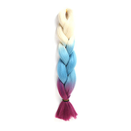 3 Gradual Coloured Braiding Hair Braids Extensions Splendid&Co.