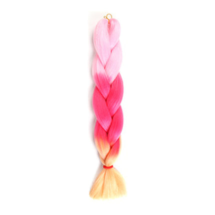 3 Gradual Coloured Braiding Hair Braids Extensions Splendid&Co.