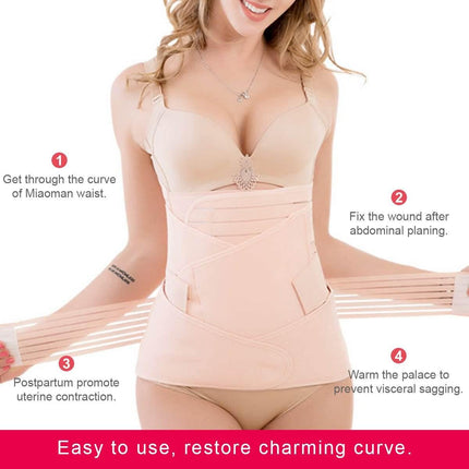 3 In 1 Breathable Postpartum Support Recovery Belt Set Splendid&Co.