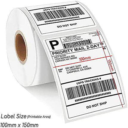 3 Packs Thermal paper 4 x 6 100 x 150mm 350 Page Print Shipping  Label Splendid&Co.