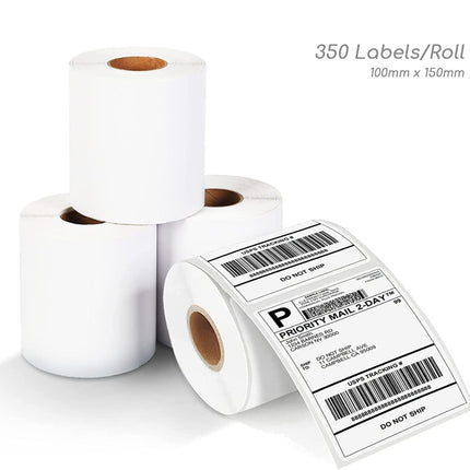 3 Packs Thermal paper 4 x 6 100 x 150mm 350 Page Print Shipping  Label Splendid&Co.