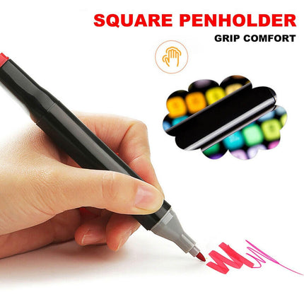 30 Packs Dual Tip Embossing Art Drawing Pen Markers Splendid&Co.