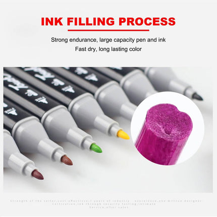 30 Packs Dual Tip Embossing Art Drawing Pen Markers Splendid&Co.
