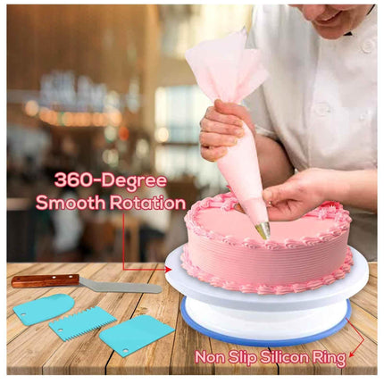 34pcs Cake Decorating Tools Turntable Kit Splendid&Co.