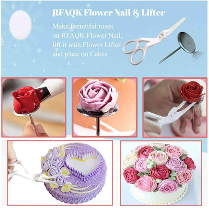 34pcs Cake Decorating Tools Turntable Kit Splendid&Co.