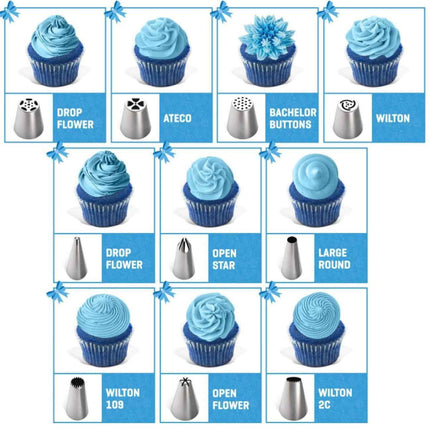 34pcs Cake Decorating Tools Turntable Kit Splendid&Co.