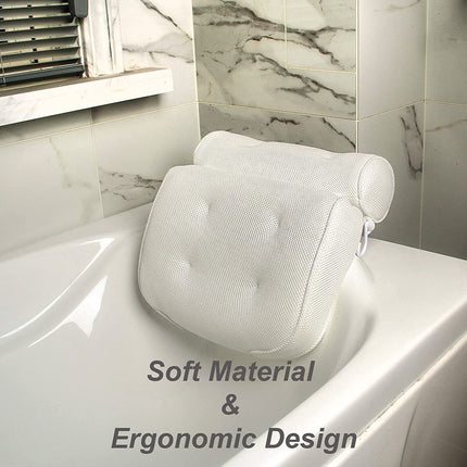 3D Mesh Bath Pillow Spa Breathable Bathtub Cushion-35cm Splendid&Co.