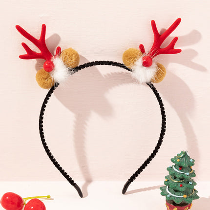 3Pcs Adult Kids Christmas Xmas Novelty Headband Hat Costume Hair Clip Splendid&Co.