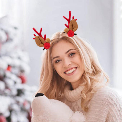 3Pcs Adult Kids Christmas Xmas Novelty Headband Hat Costume Hair Clip Splendid&Co.