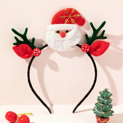 3Pcs Adult Kids Christmas Xmas Novelty Headband Hat Costume Hair Clip Splendid&Co.