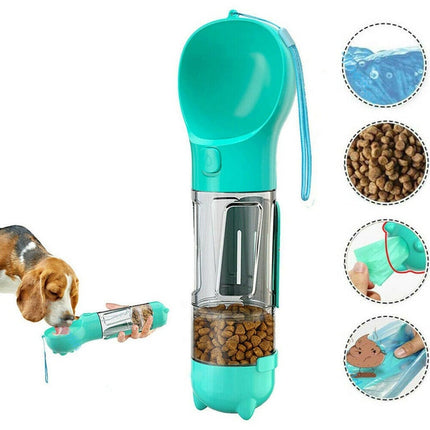4 In 1 Pet Water Drink Bottle With Food Container Splendid&Co.