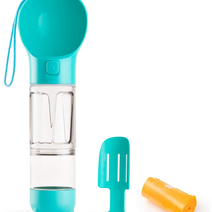 4 In 1 Pet Water Drink Bottle With Food Container Splendid&Co.