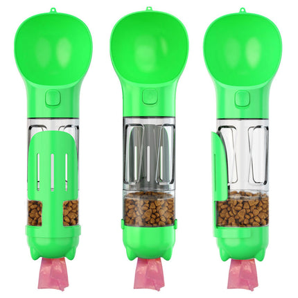 4 In 1 Pet Water Drink Bottle With Food Container Splendid&Co.