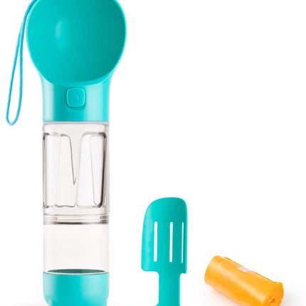 4 In 1 Pet Water Drink Bottle With Food Container Splendid&Co.