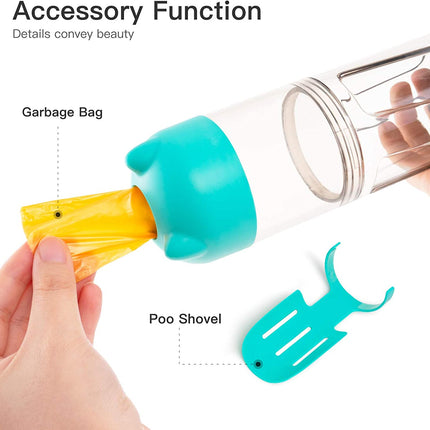 4 In 1 Pet Water Drink Bottle With Food Container Splendid&Co.