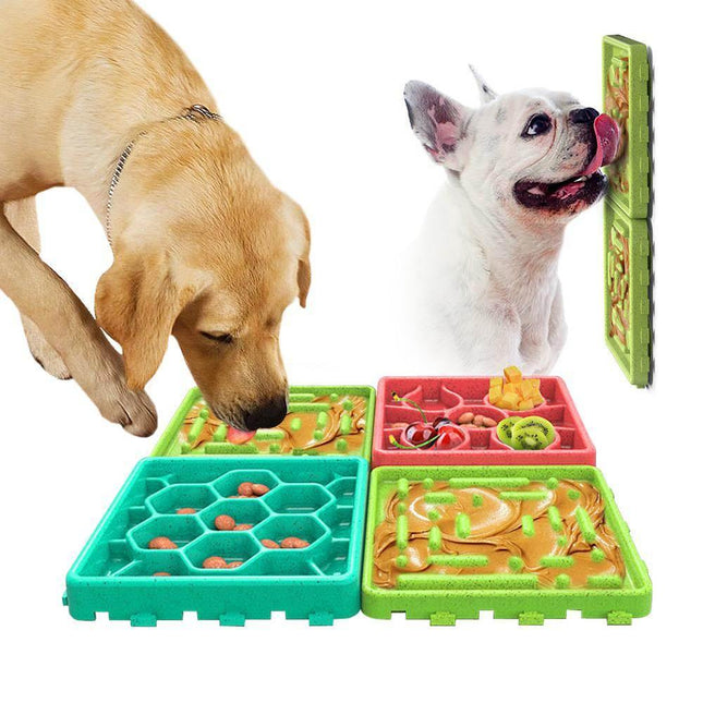 4pc Dog Maze Plate Eating Slow Feeder Splendid&Co.