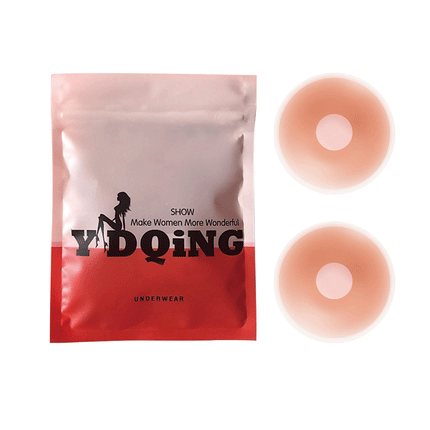 5 Pairs of Invisible Silicone Nipple Cover Breast Boob Bra Pad Round Shape Splendid&Co.
