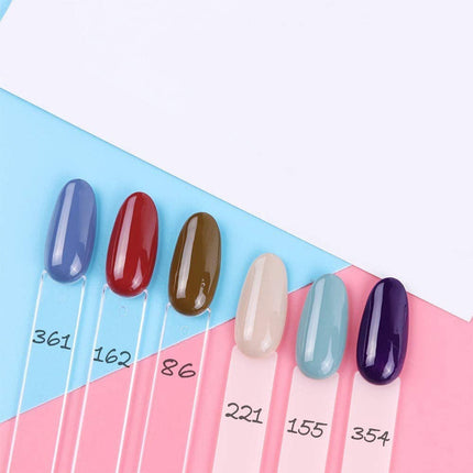 50PCS False Nail Colour Display Tips Art Pop Sticks-Clear Splendid&Co.