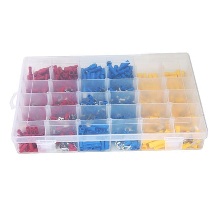 720Pcs Assorted Crimp Terminals Electrical Wire Connector Spade Kit